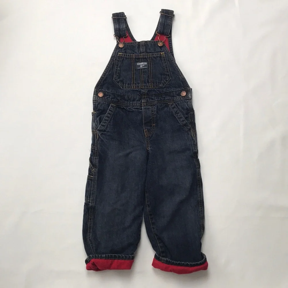 Oshkosh Fleece Overalls (size 3T)